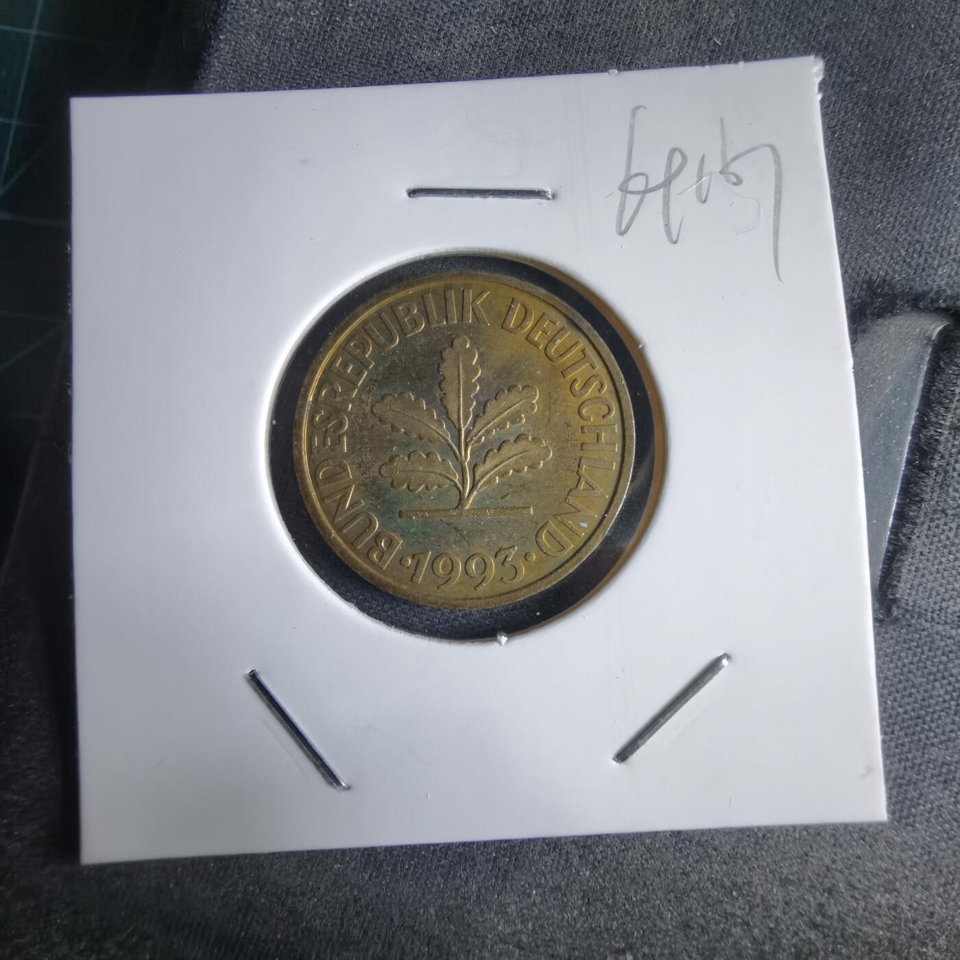 沼泽如烟--第969场 德国1993年10芬尼