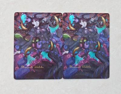 春节前倒数第三场！！龙虎卡牌-七三场（满200元包邮，无佣金，每周六结拍，欢迎送拍） - 粗闪2张 君君 动漫美女 二宫