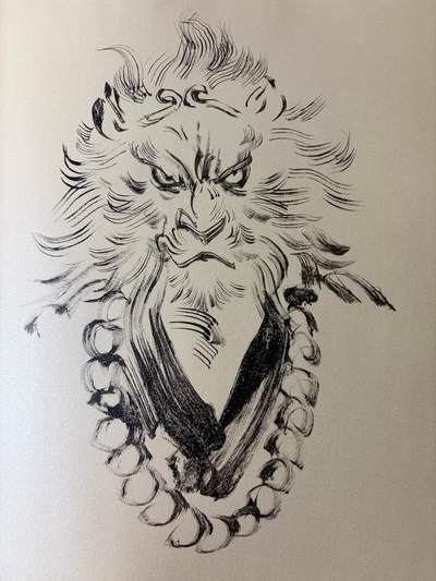 NO.22 好又多金牌大场，年前倒数第3期！每周一站式配齐，方便凑单！（周6晚9点截拍，卖家送拍0抽成！） 【签绘画册】独行正明老师签绘 动物水浒画册 行者武松 对应书中武松形象【戒刀两口呼行者，水泊梁山聚义尊】