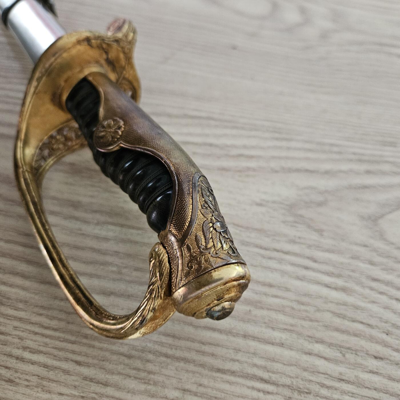 0元起拍勋章 第328期 咸鱼国勋章拍卖专场 1月25日（周日）下午6：00开始 合法未开刃 明治19式 陆军指挥刃