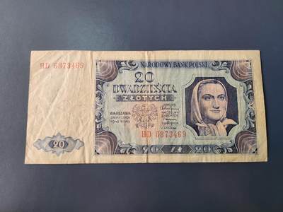 1月22号晚上8点 外国纸币自动截拍第11场 - 波兰20原票