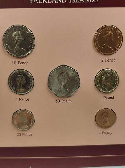 G&W世界散币，银币处理专场（第44场） - 富兰克林-福克兰7枚套