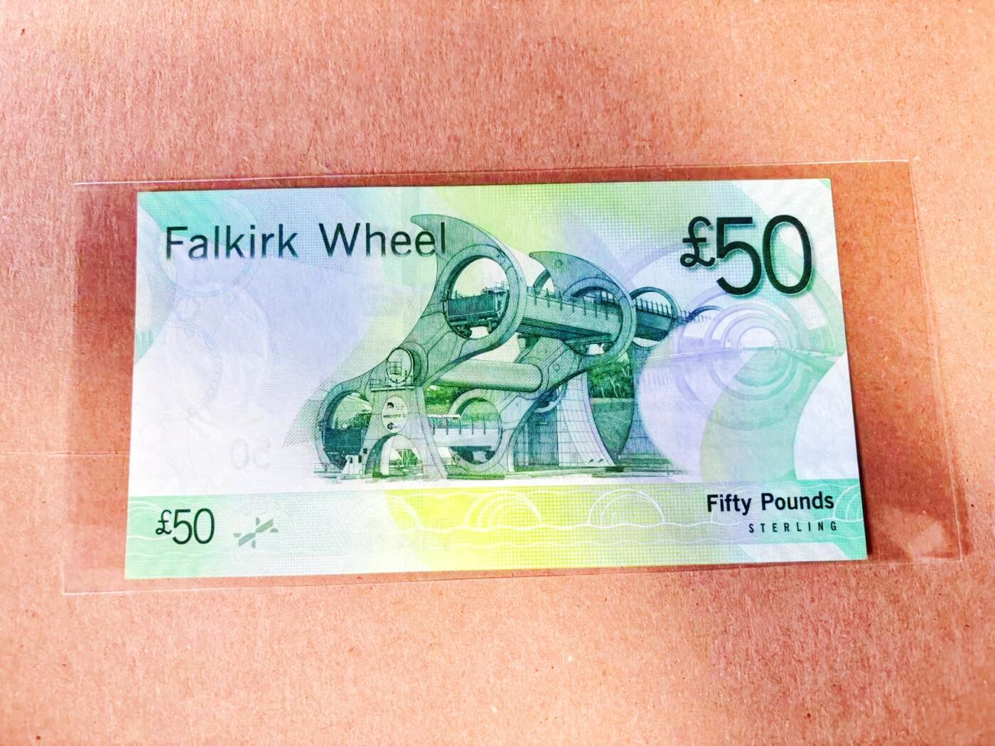 【Blue Auction】世界纸币精拍第778期——18级TOP拍卖/信誉/品质/专业/高效💫 苏格兰 2011年50镑 UNC-