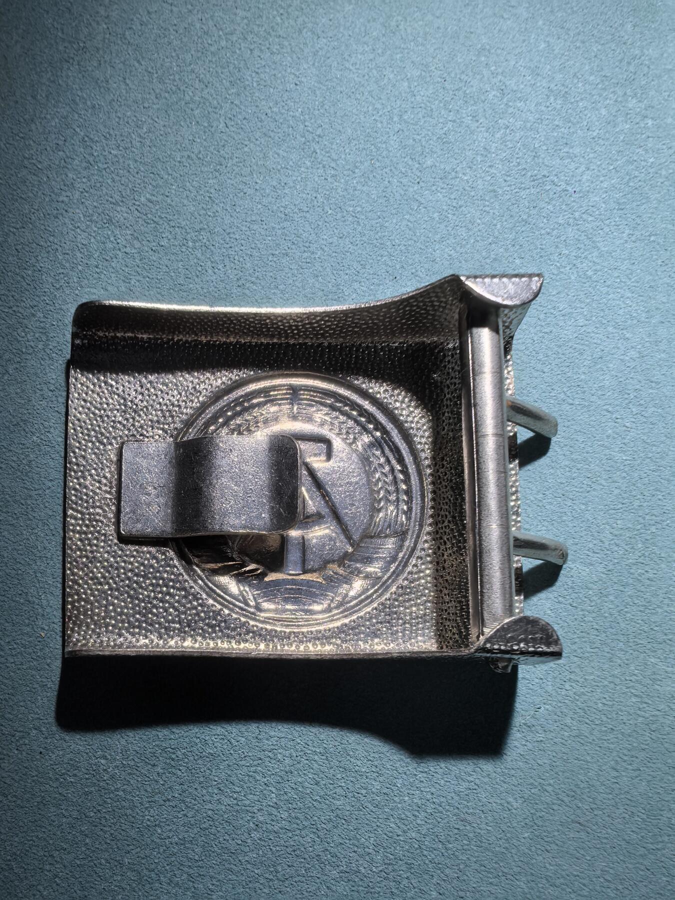 盛世勋华——号角文化勋章邮票专场拍卖第301期 东德人民军腰带扣 皮带用