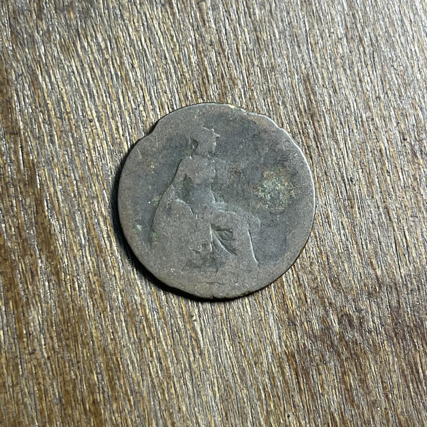 【春节前最后一拍，下一场3.3号】★第139场★散币场。不寄存，30包邮。不满30元，支付5元运费。《接受代拍 代送NGC评级》 46【无寄存】老维 半便士 铜币