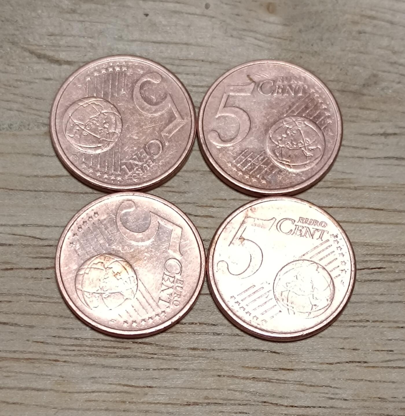 万国钱币阁第八场 5欧分四个一组