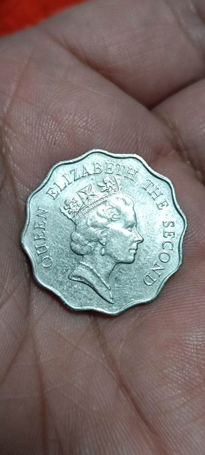 万国钱币阁第八场 - 老版高冠女王2元港币