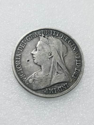 天下钱庄专场欢迎参拍 - 英国维多利亚披纱马剑银币