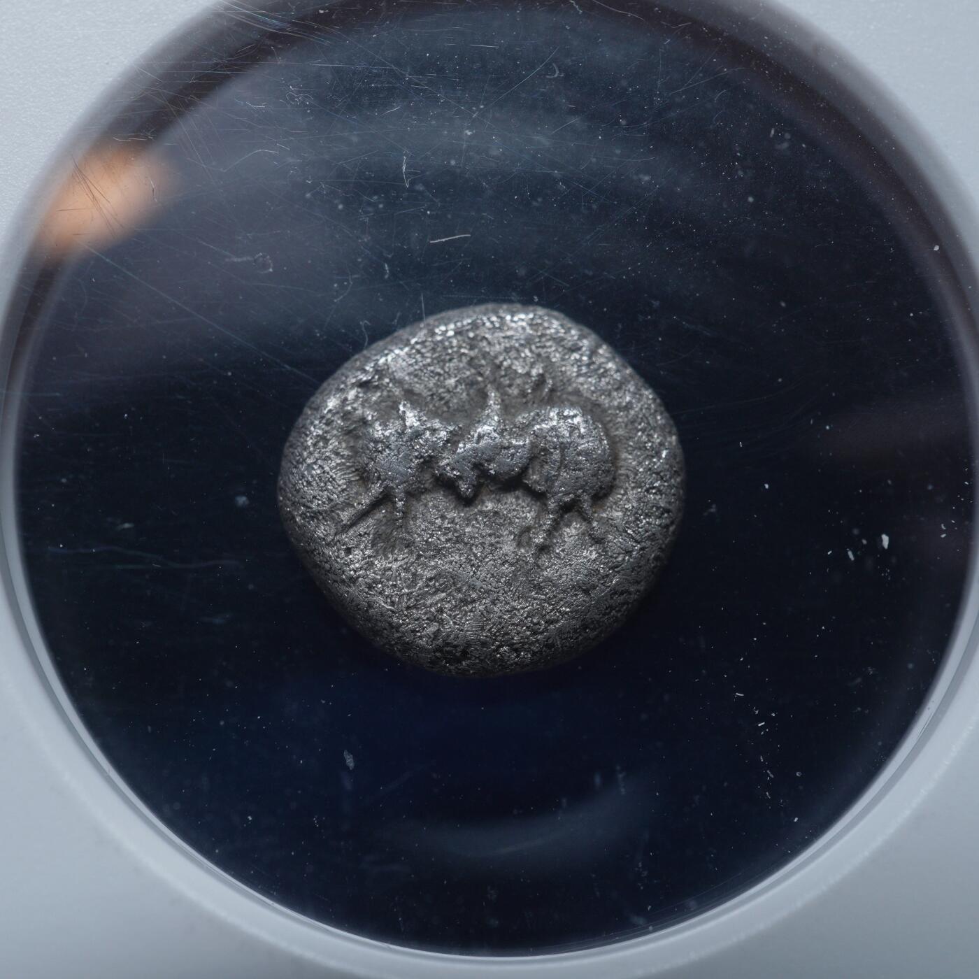 琋语集藏2026年02月欧洲古典打制币拍卖 古希腊西里西亚地区-公牛1/2德拉克马银币（NGC评级）