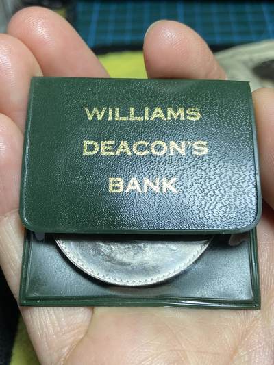 2026年第十四场(总第一百八十三场）外国好品散币场(免佣金) - 威廉姆斯·迪肯银行原装全新–英国🇬🇧1965年1克朗(丘吉尔逝世纪念币)