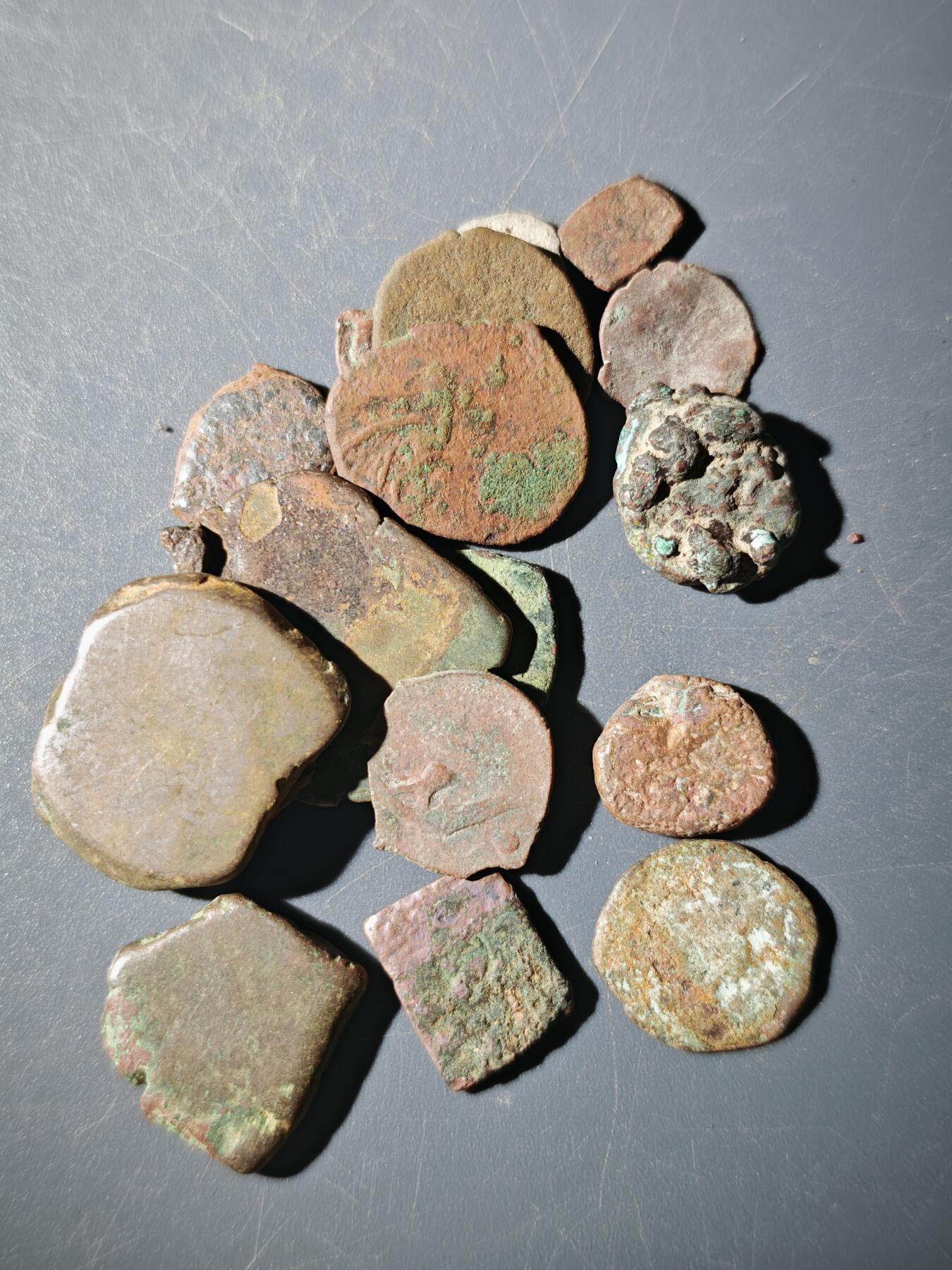 110期新疆红钱粟特钱币丝路钱币专场 E11丝路铜币