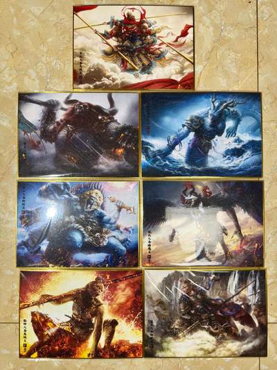 NO.22 好又多金牌大场，年前倒数第3期！每周一站式配齐，方便凑单！（周6晚9点截拍，卖家送拍0抽成！） - 张墨一 七大圣结义 A4色纸7张一套