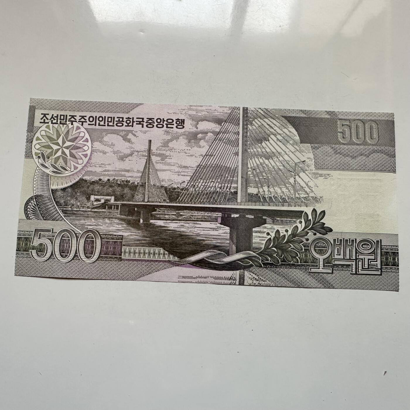 🌹外币初藏🌹🐯2026年第11场  每周二四六晚8️⃣点 接代拍 朝鲜2007年金日成诞辰95周年¥500纪念钞