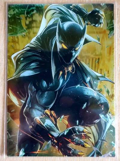 春节前倒数第三场！！龙虎卡牌-七三场（满200元包邮，无佣金，每周六结拍，欢迎送拍） - 银闪 美漫卡牌 黑豹