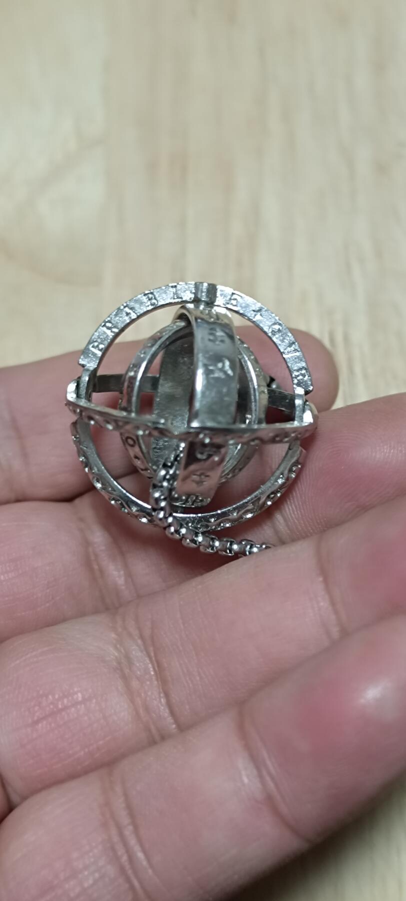 万国钱币阁第八场 【杂项】全新潮玩地球🌐戒指吊坠项链