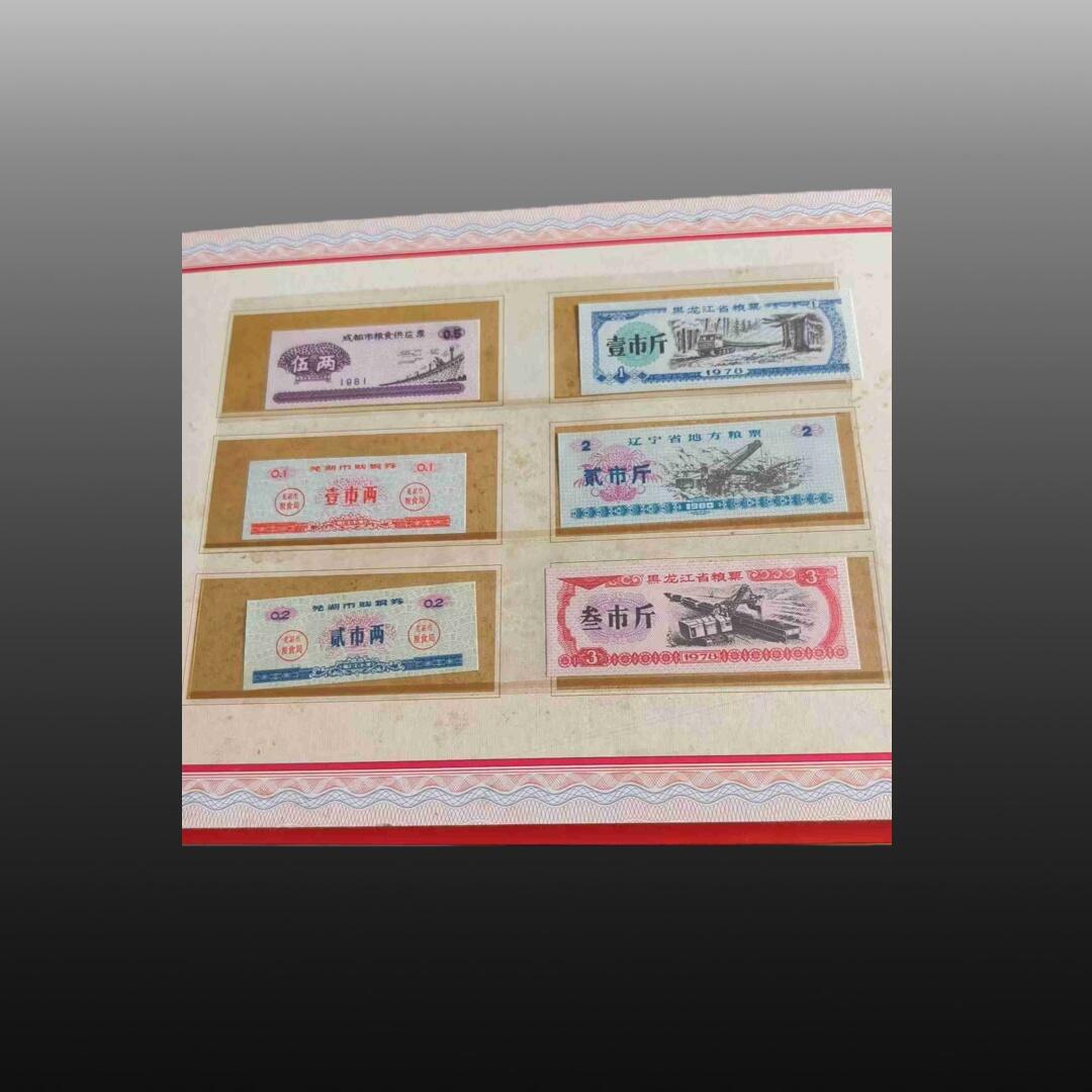 安欣精品票证专场 全国地方粮票