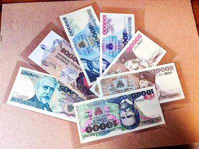 【Blue Auction】世界纸币精拍第778期——18级TOP拍卖/信誉/品质/专业/高效💫 - 【一组7张 含无47】波兰 1万-50万兹罗提 全新UNC