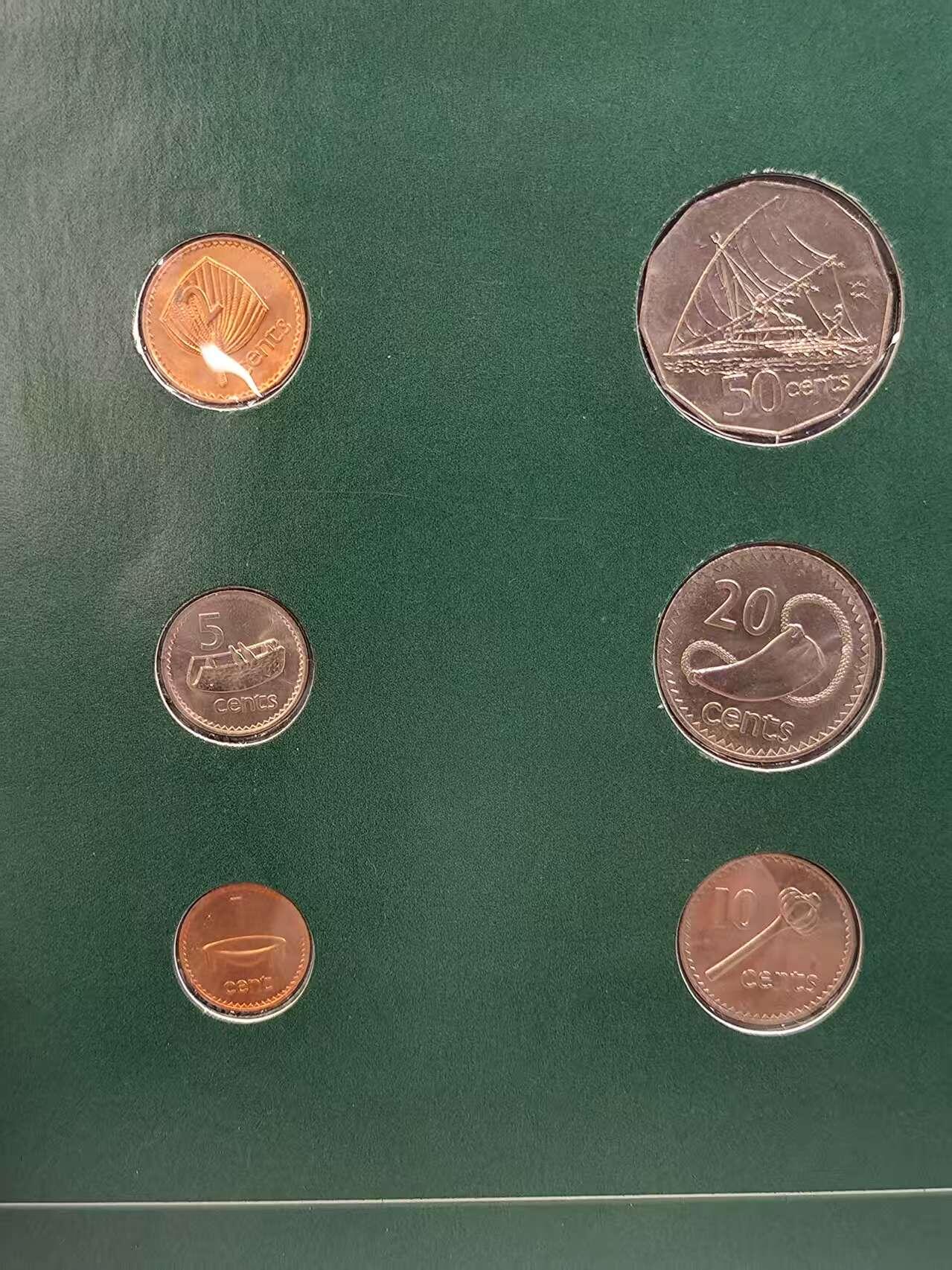 G&W世界散币，银币处理专场（第44场） 富兰克林-斐济6枚套