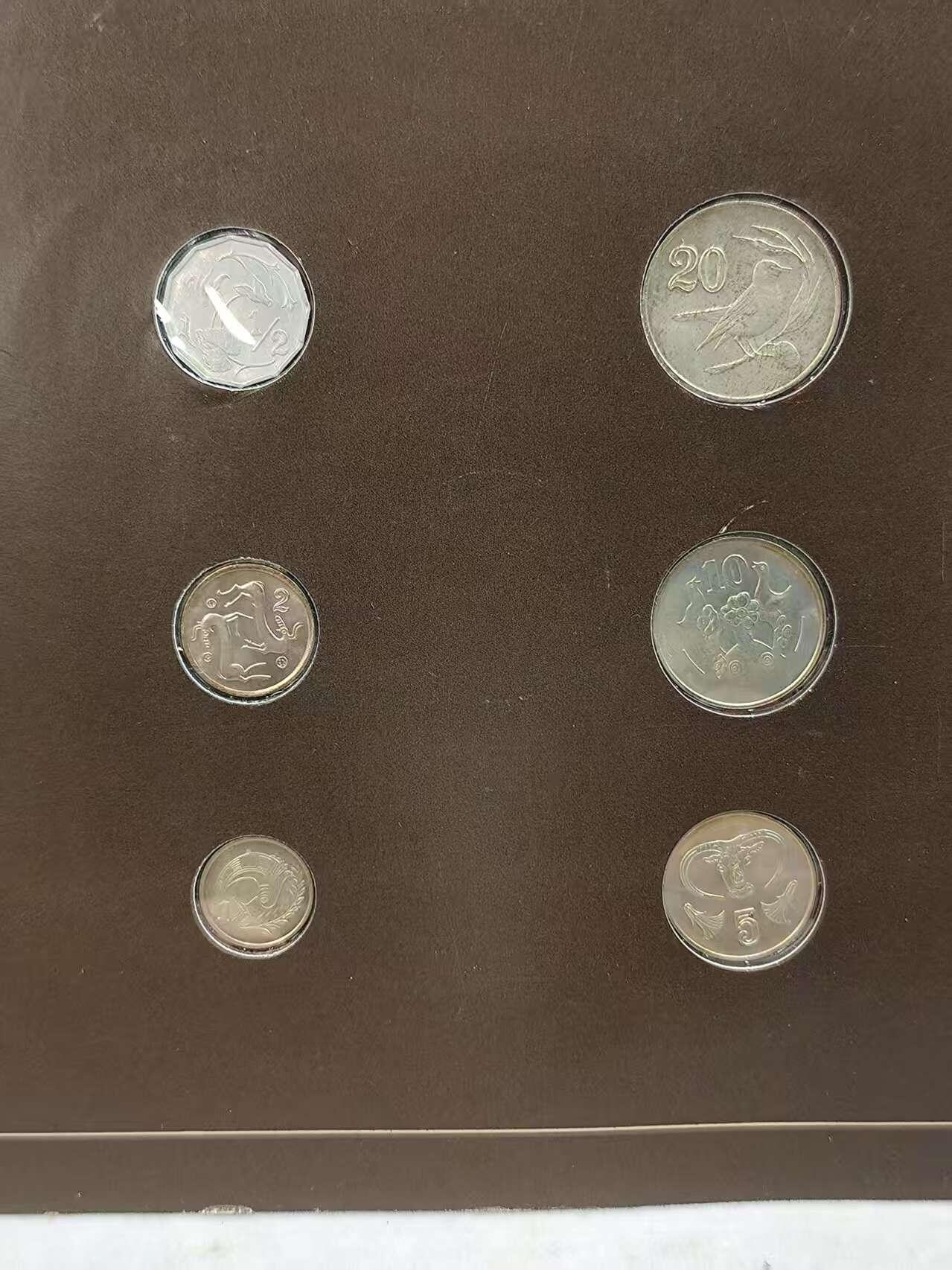 G&W世界散币，银币处理专场（第44场） 富兰克林-塞浦路斯6枚套