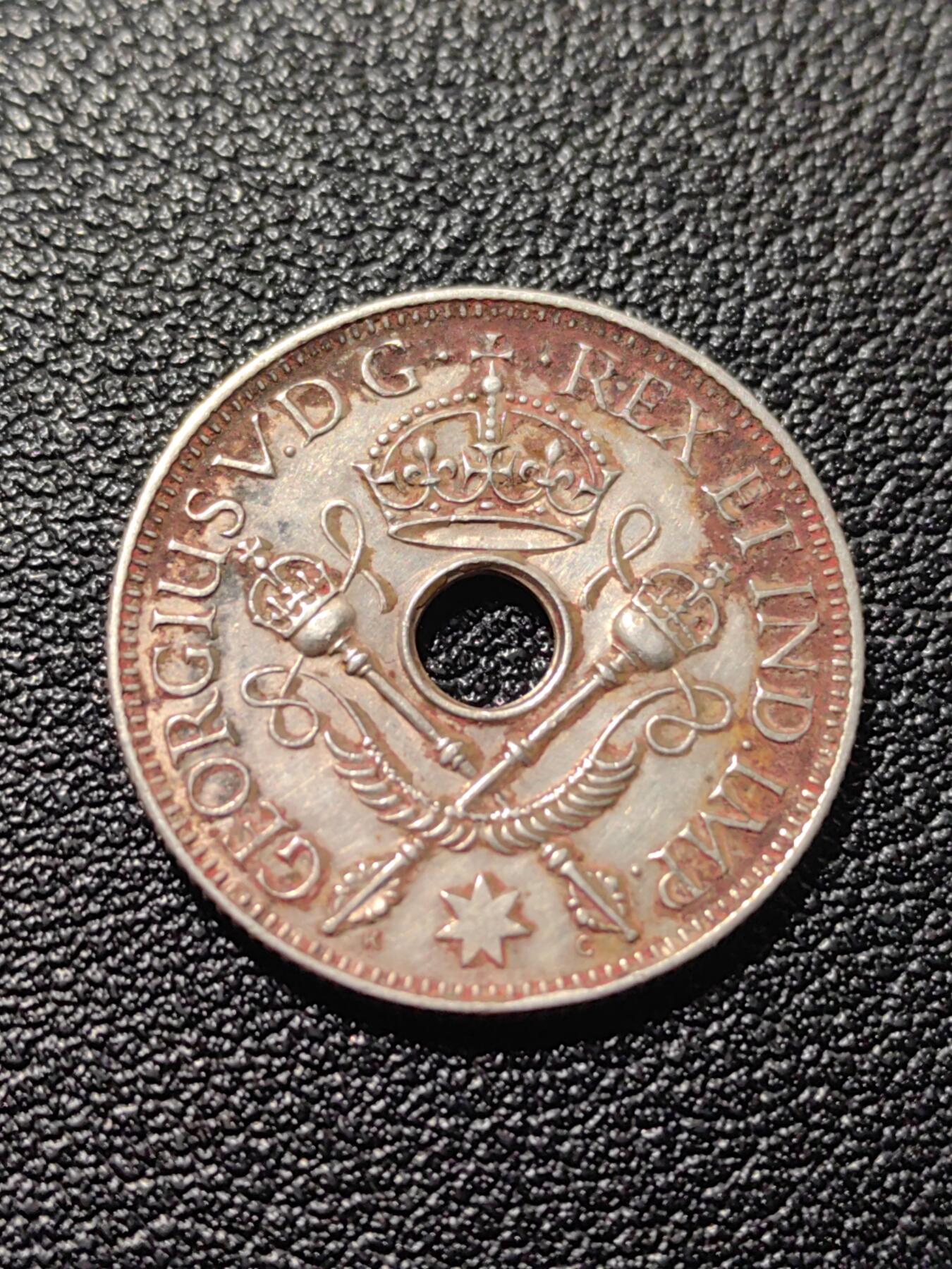 靖甫拍卖第二场 英属新几内亚1先令银币 5.3克