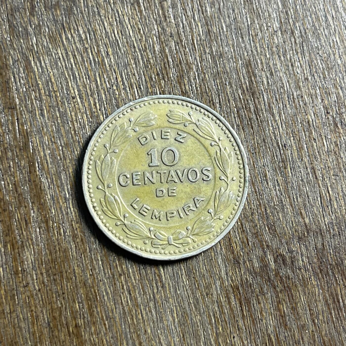 【春节前最后一拍，下一场3.3号】★第139场★散币场。不寄存，30包邮。不满30元，支付5元运费。《接受代拍 代送NGC评级》 48【无寄存】1980 洪都拉斯 10分 镍币