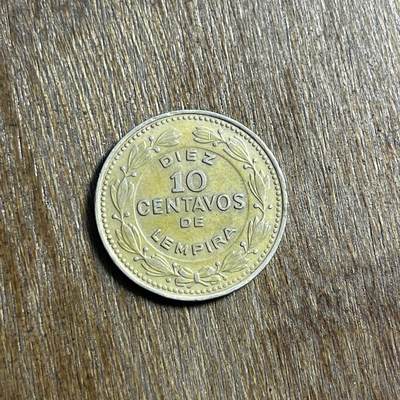 【春节前最后一拍，下一场3.3号】★第139场★散币场。不寄存，30包邮。不满30元，支付5元运费。《接受代拍 代送NGC评级》 - 48【无寄存】1980 洪都拉斯 10分 镍币