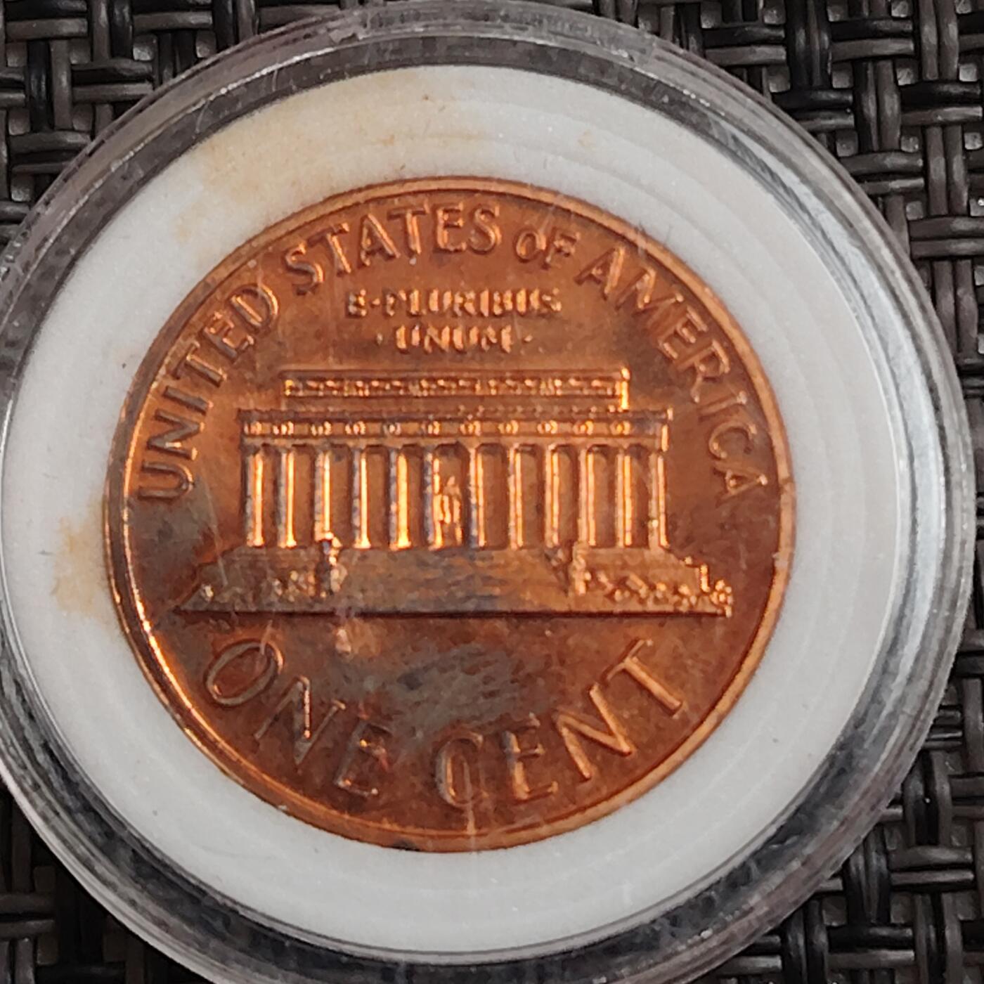 布加迪🐬～世界钱币(上海)🌾第 271 期 /  各国套币和散币 美国🇺🇸 1972年 1分 林肯头像精制币