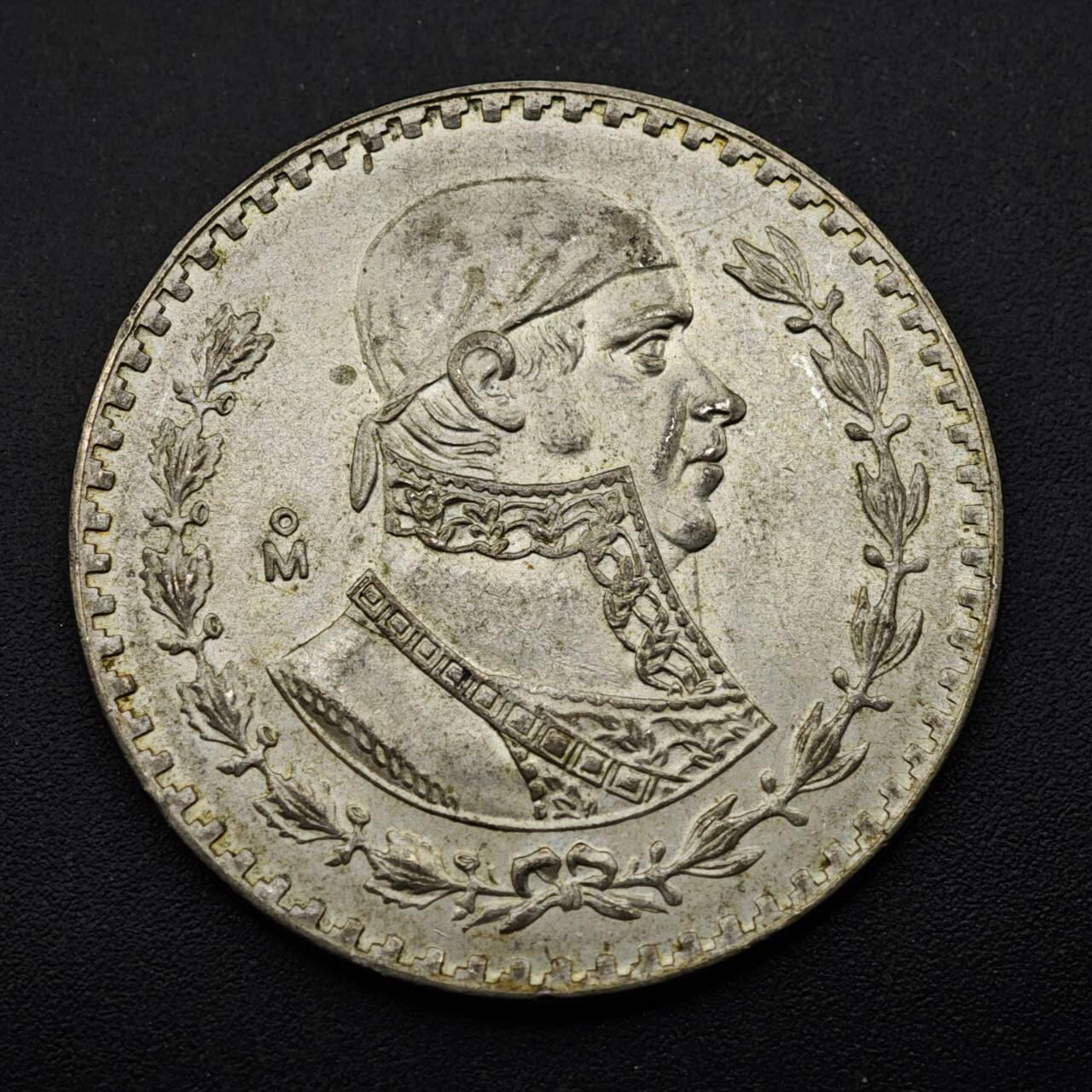 【淘币小摊】实时拍第八百五十三拍   散币银币场   满百包邮可预留二周 每周一统一发货   墨西哥1957年一比索低银币