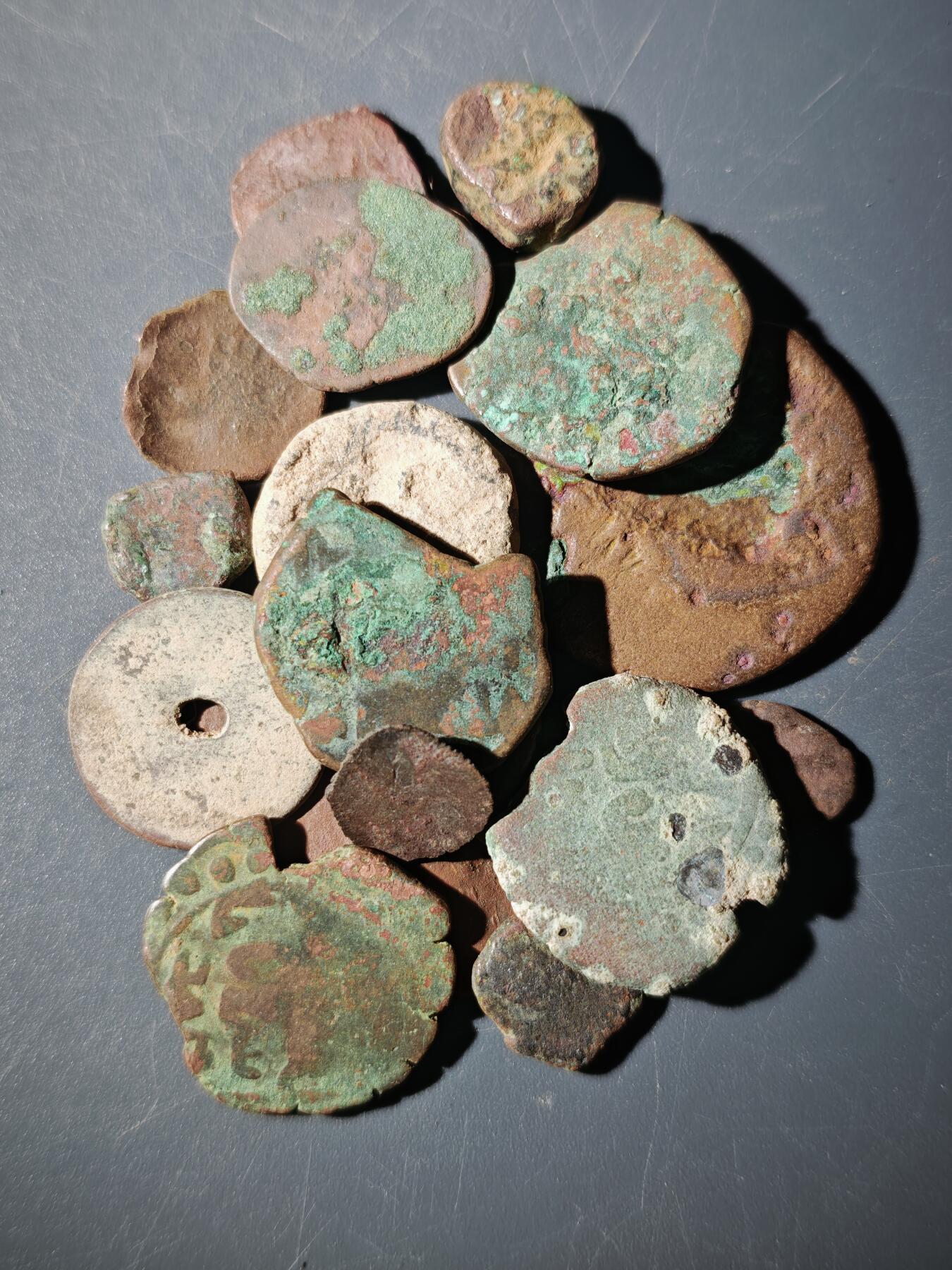 110期新疆红钱粟特钱币丝路钱币专场 E20丝路铜币