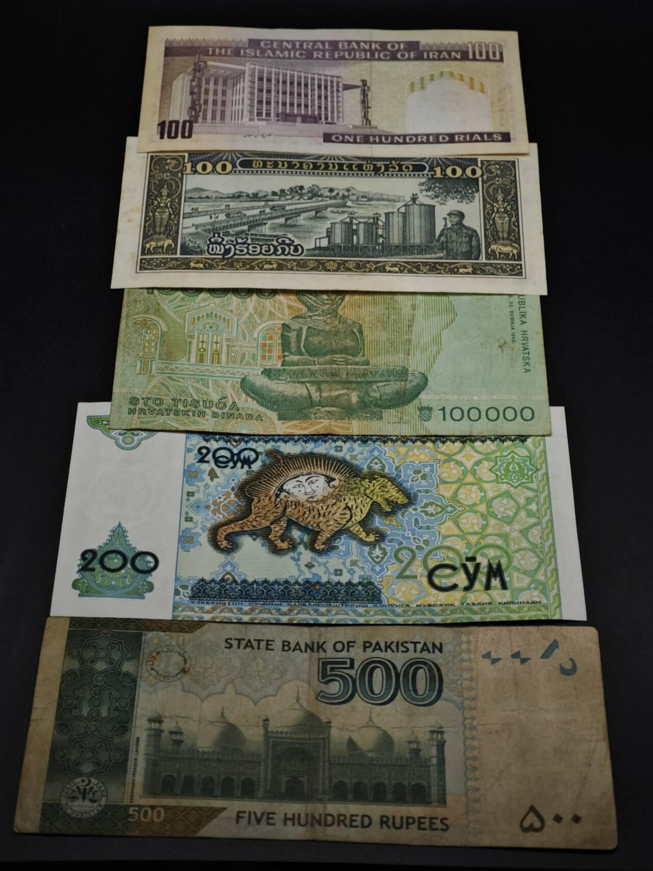 【淘币小摊】限时拍第八百五十二拍  无佣金福利纸币场  满百包邮可预留两周  周一统一发货  纸币5张