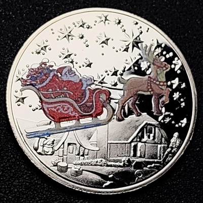 泉币菌-第173场- 精品福利场 - 纪念章 圣诞纪念 40mm