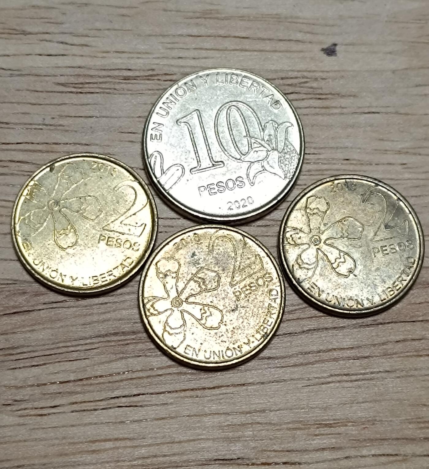 万国钱币阁第八场 阿根廷硬币一组