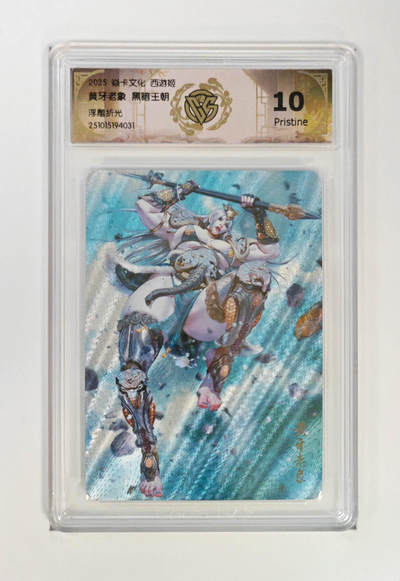 阳大大卡牌拍卖第95期（持续收拍品，周五晚上九点截拍，进群福利早知道） - 【10P】焱卡文化 西游姬 黑暗王朝 黄牙老象 浮雕折光031