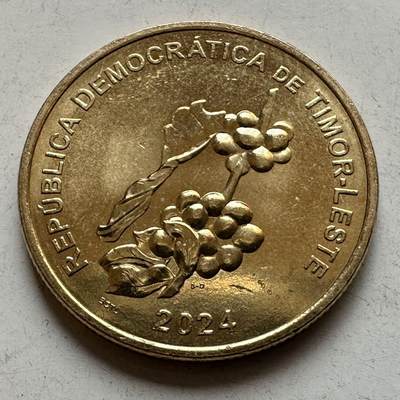 🌹外币初藏🌹🐯2026年第11场  每周二四六晚8️⃣点 接代拍 - 东帝汶2024年50分 全新