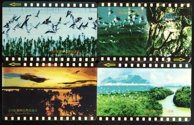 公藏第61期裸卡拍卖 - 深圳GPT旧卡（深圳红树林）4全品见图。