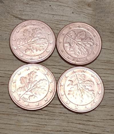 万国钱币阁第八场 - 5欧分四个一组