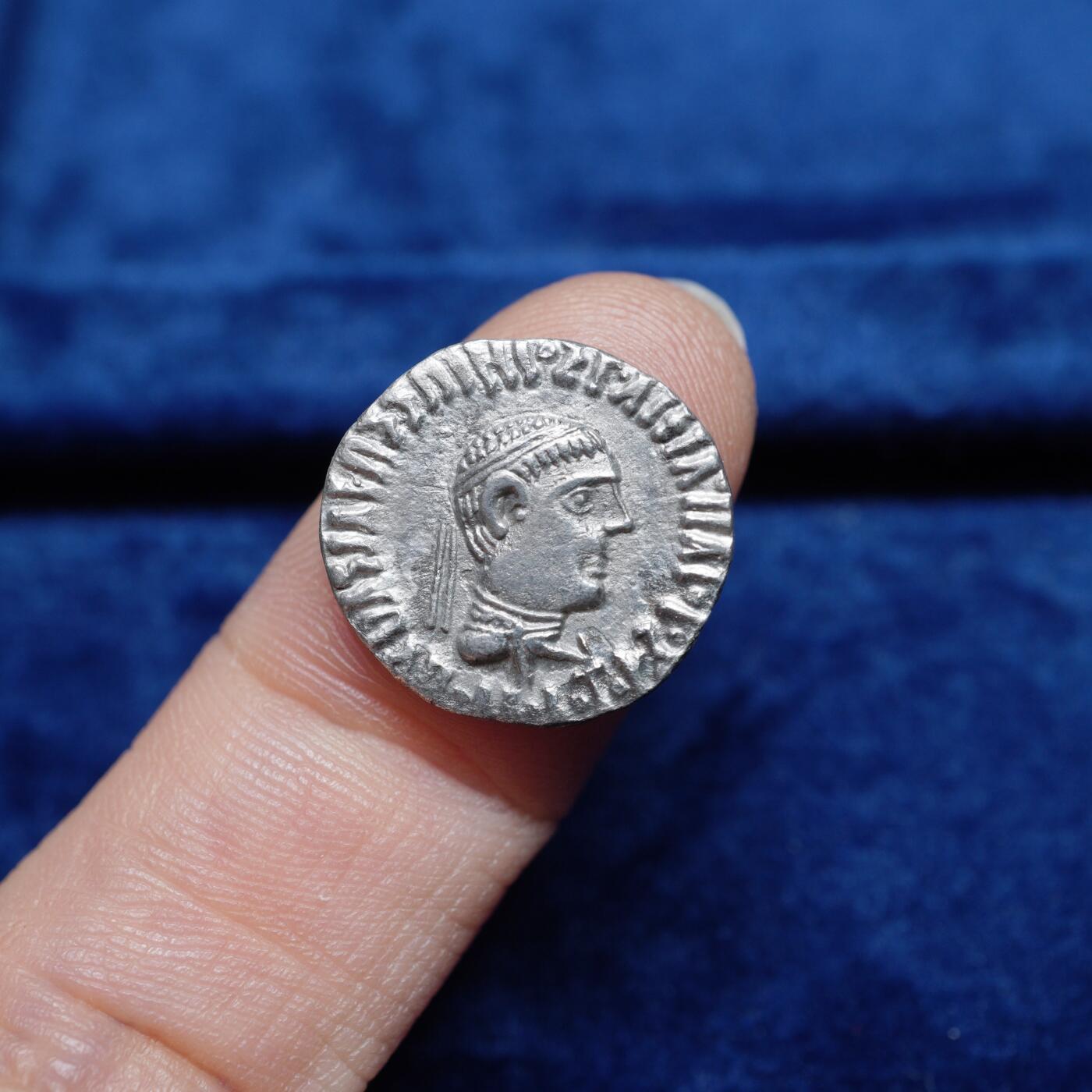 琋语集藏2026年02月欧洲古典打制币拍卖 印度-希腊 阿波罗多托斯二世1德银币