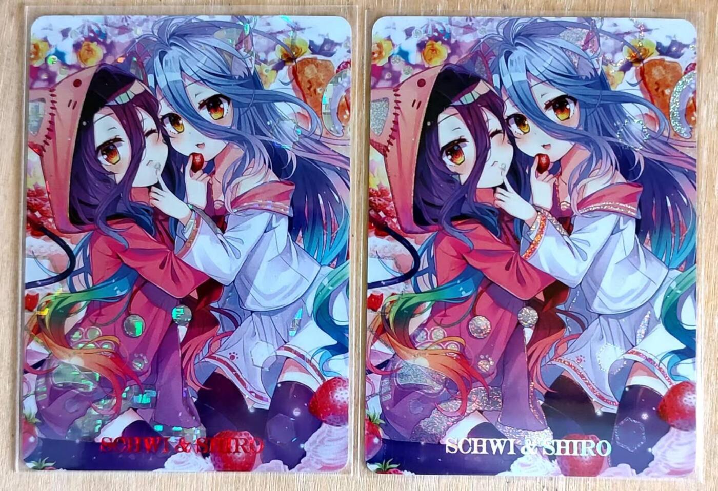 春节前倒数第三场！！龙虎卡牌-七三场（满200元包邮，无佣金，每周六结拍，欢迎送拍） 钻闪+折光彩闪 游戏人生动漫 双闪纹