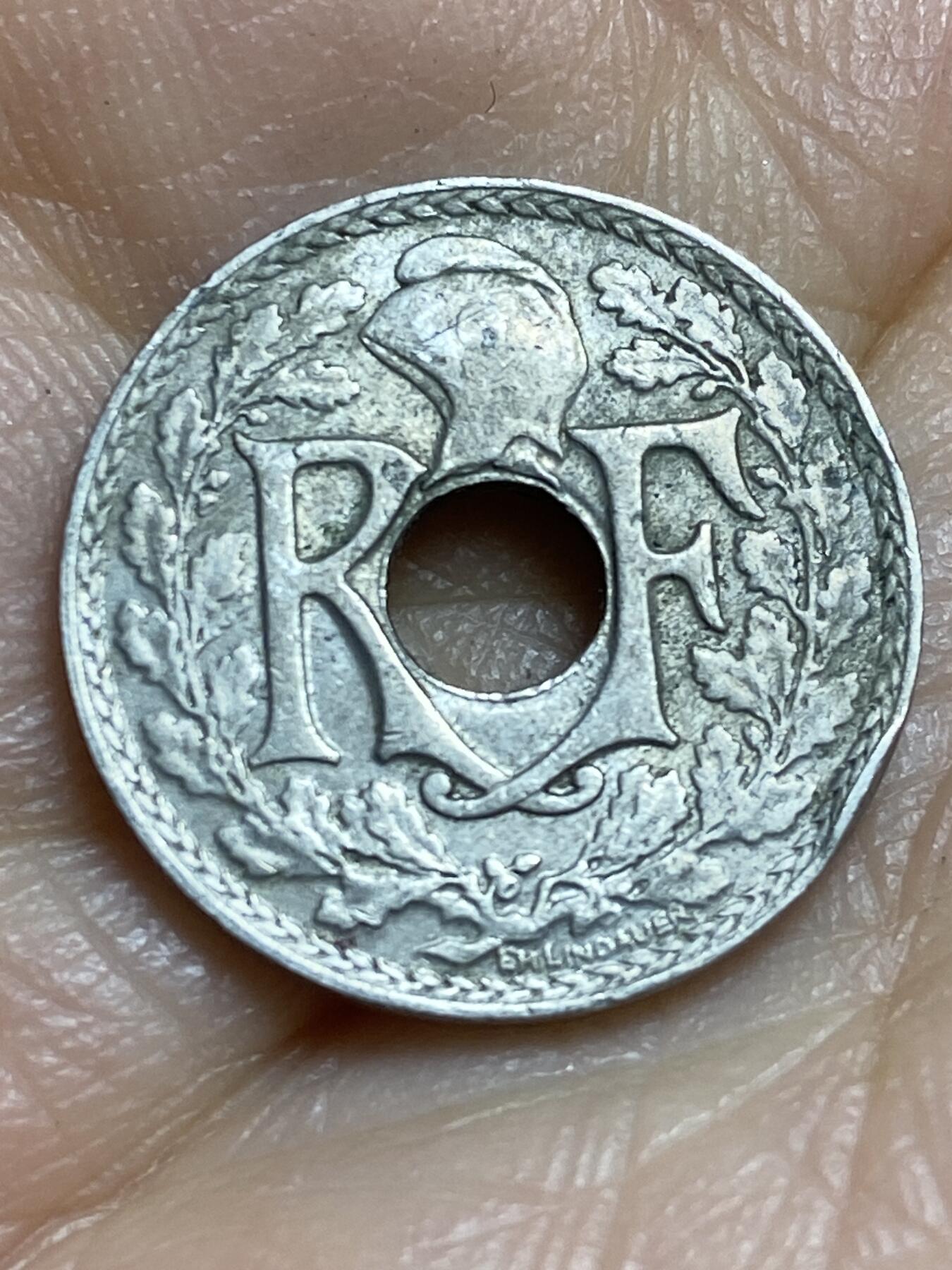 2026年第十四场(总第一百八十三场）外国好品散币场(免佣金) 少见–法兰西第三共和国1917年5生丁(第三版，大尺寸版，首发年)