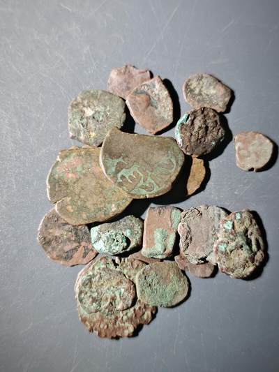 110期新疆红钱粟特钱币丝路钱币专场 - E10丝路铜币