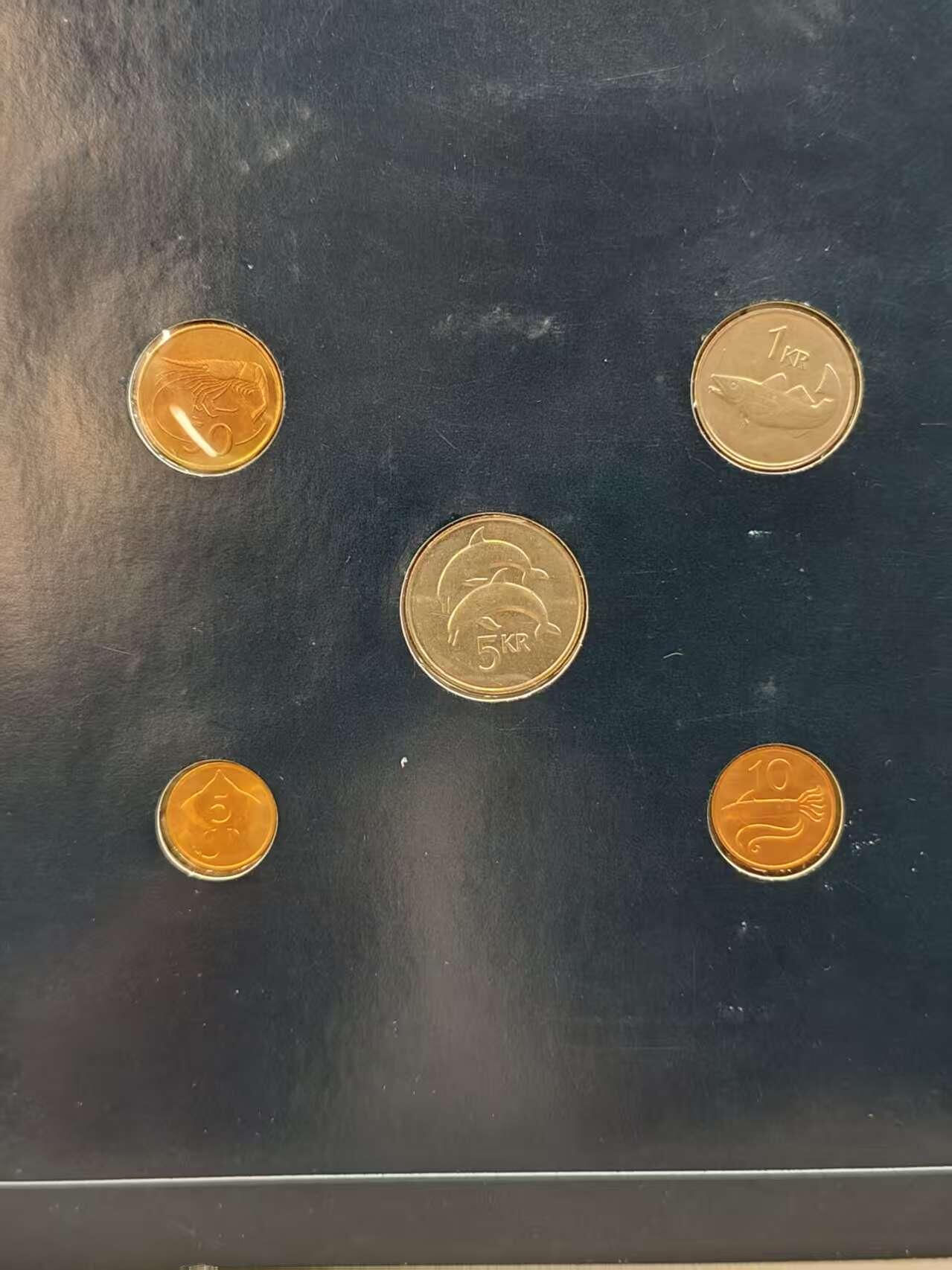 G&W世界散币，银币处理专场（第44场） 富兰克林-冰岛5枚套