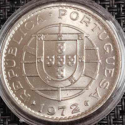 布加迪🐬～世界钱币(上海)🌾第 271 期 /  各国套币和散币 - 葡属安哥拉🇦🇴 1972年 20埃斯库多
