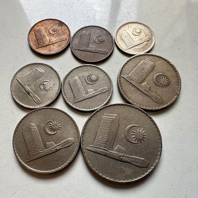 🌹外币初藏🌹🐯2026年第11场  每周二四六晚8️⃣点 接代拍 - 马来西亚大厦版八枚