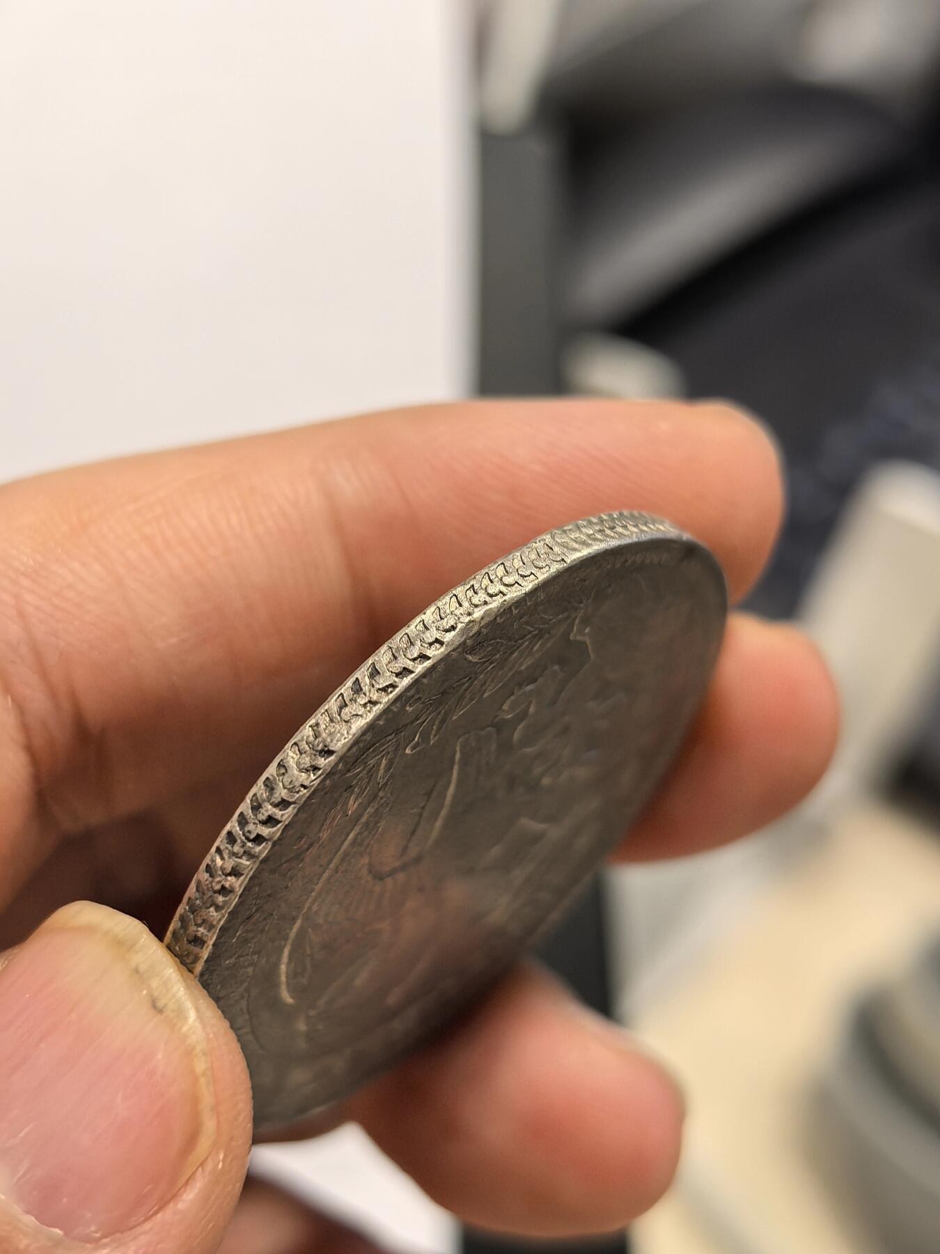 博洋堂世界钱币拍卖第158期（全场包邮） 墨西哥1843ZS OM花边鹰洋 带光好版