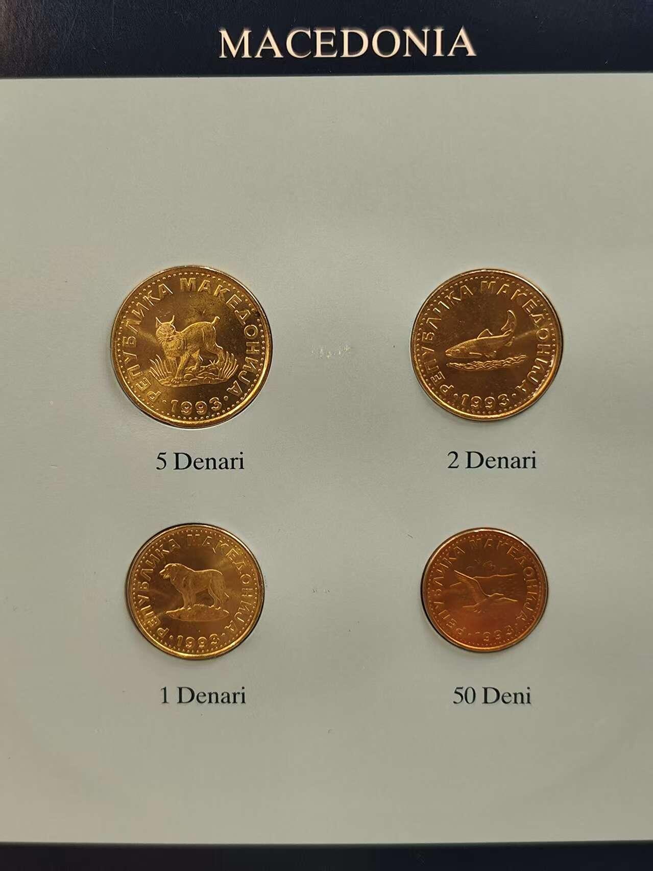 G&W世界散币，银币处理专场（第44场） 富兰克林-马其顿4枚套