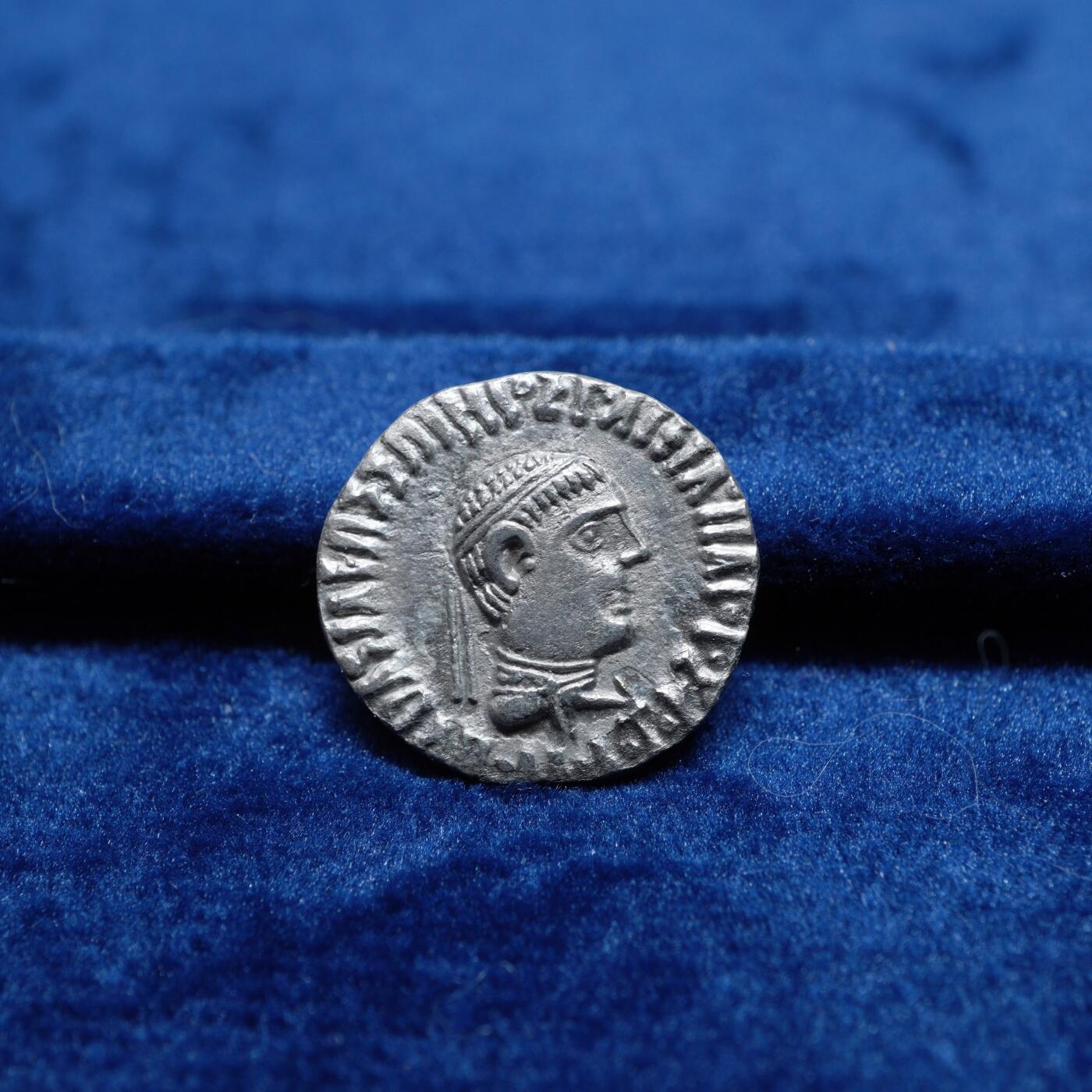 琋语集藏2026年02月欧洲古典打制币拍卖 印度-希腊 阿波罗多托斯二世1德银币