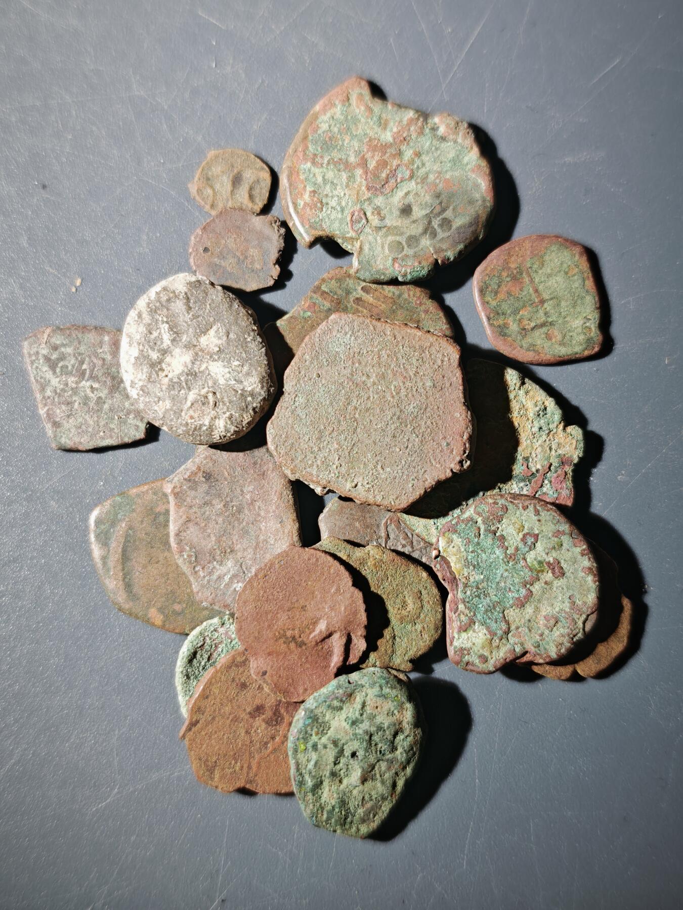 110期新疆红钱粟特钱币丝路钱币专场 E1丝路铜币