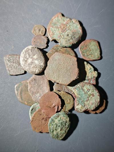 110期新疆红钱粟特钱币丝路钱币专场 - E1丝路铜币