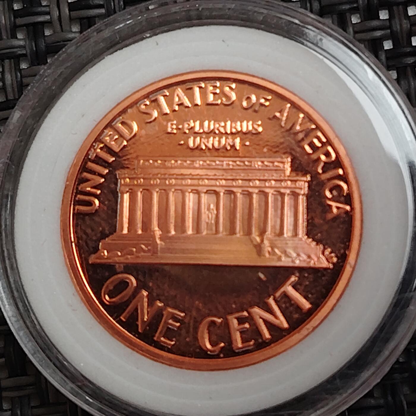 布加迪🐬～世界钱币(上海)🌾第 271 期 /  各国套币和散币 美国🇺🇸 2004年 1分 林肯头像精制币