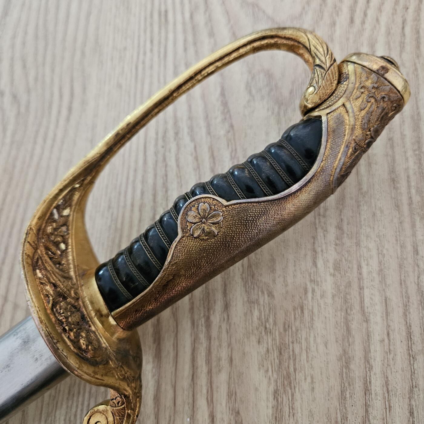 0元起拍勋章 第328期 咸鱼国勋章拍卖专场 1月25日（周日）下午6：00开始 合法未开刃 明治19式 陆军指挥刃